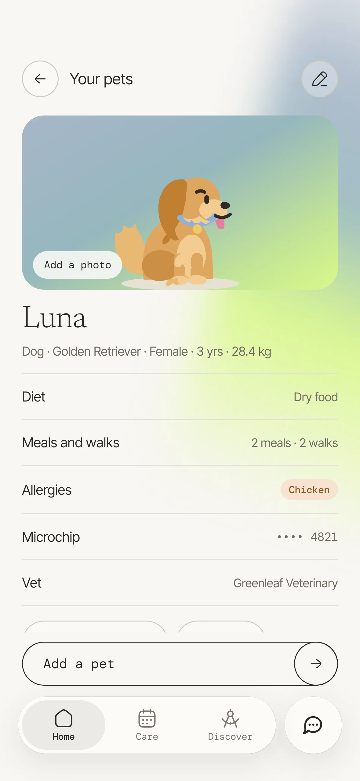 pet screen